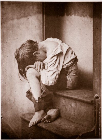 Una Notte Fuori, Senza Tetto, c.1857 da Oscar Gustav Rejlander